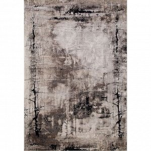 Ковёр прямоугольный Ibiza 4870, размер 100x200 см, цвет beige-black