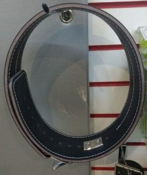 Тяжелоатлетический пояс с карабином OKPRO OK1752E