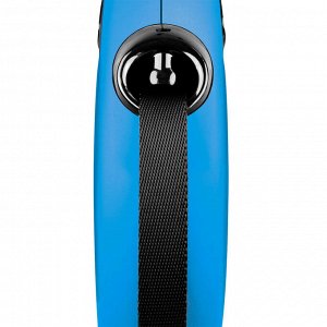 Flexi рулетка NEW LINE Classic L (до 50 кг) лента 8 м синяя