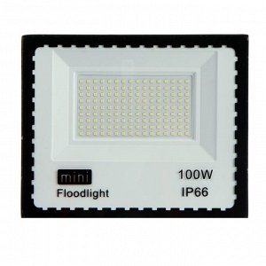 Прожектор светодиодный, 100 Вт, 7700 Лм, 6500К, IP66, 220V