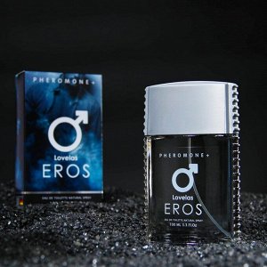Туалетная вода мужская Lovelas Eros с феромонами, 100 мл