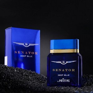 Туалетная вода мужская SENATOR DEEP BLUE, 100 мл