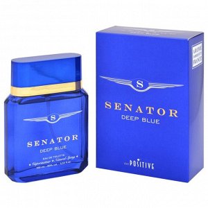 Туалетная вода мужская SENATOR DEEP BLUE, 100 мл