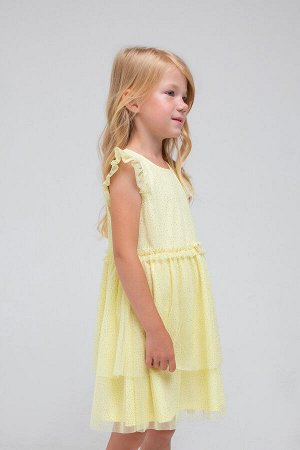 Платье для девочки Crockid КР 5741 бледно-лимонный к329
