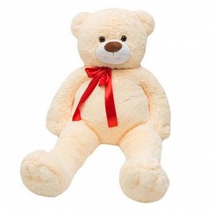 Мягкая игрушка «Медведь Илюша», цвет персиковый, 120 см