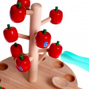 Набор для изучения счёта «Дерево с яблоками» 21,5х19,5х10 см
