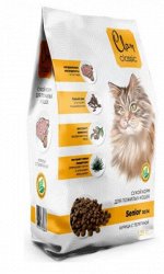 Clan Classic Senior сухой корм для пожилых кошек Курица/телятина 1,25кг