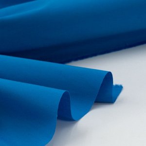 Ткань на отрез тиси 150 см цвет насыщенно-голубой