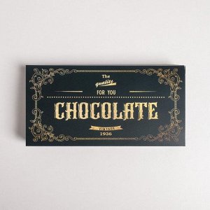 Коробка для шоколада «Винтаж», с окном, 17,3 ? 8,8 ? 1,5 см
