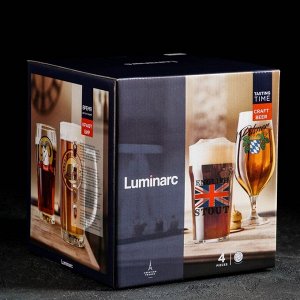 LUMINARC Набор бокалов для пива «Время дегустаций Крафт Бир», 300 мл, 4 шт