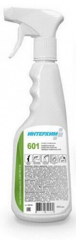 ИНТЕРХИМ 601 Универсальное средство очистки твердых поверхностей 0,5л без спрей насадки