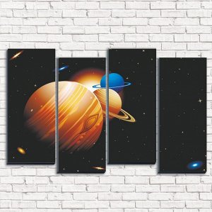 Модульная картина Планеты солнечный системы арт. 4-2