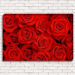 Фотокартина Красные розы арт. 1-1