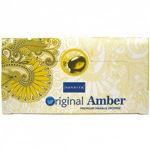 Благовония Nandita Original Amber АМБЕР 15 г