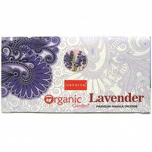 Благовония Nandita Organic Lavender ЛАВАНДА 15 г