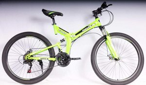 Велосипед NOTUS 2-х колесный 26" (21скорость) FD88 зеленый