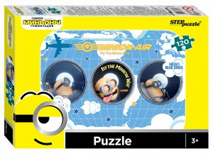 Мозаика "puzzle" 120 "Миньоны. Грювитация" (Universal) 75164