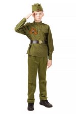 Пуговка Костюм &quot;Солдат хлопок&quot; 2130 к-21 р.146-76
