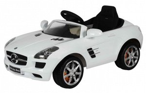 Машина на аккумуляторе для катания детей 681R Mercedes-Bens  (белая)