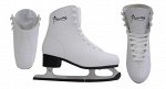 Коньки фигурные белые Princess PW-215-2