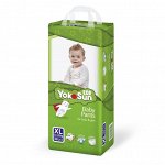 YokoSun детские подгузники-трусики ECO размер XL (12-20кг.) 38 шт. 5319 (1/4)