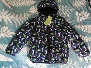 Куртка для мальчика с динозаврами