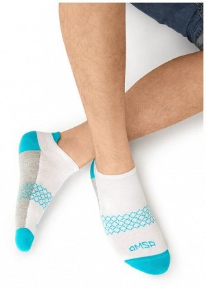 Мужские укороченные носки из хлопка