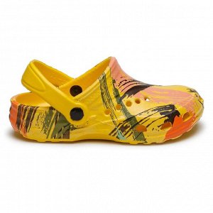 Туфли пляжные 601/01РМ-краски/желтый(34)