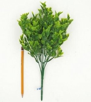 Петрушка куст 32 см пластик цвет зеленый