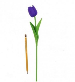 Тюльпан 33 см цвет фиолетовый