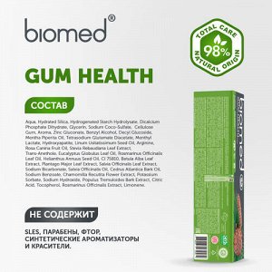 Паста зубная "Здоровье дёсен", комплексная Biomed, 100 г