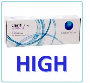 Однодневные контактные линзы Clariti 1 Day Multifocal (8.6) 30 линз HIGH