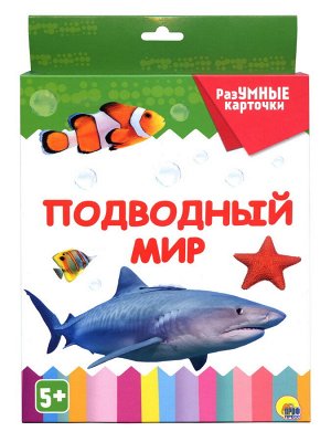 Разумные карточки. подводный мир