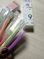 Набор гелевых ручек 9 цветов неоновые