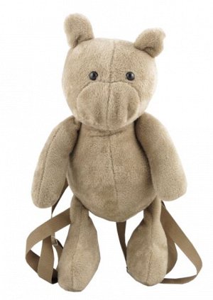 Рюкзаки Детский рюкзачок - игрушка в виде плюшевого медведя с мягкими регулирующими лямками (ширина лямки - 3 см). Очень мягкий и приятный на ощупь (материал плюш). Имеет карман на "молнии", размер 18