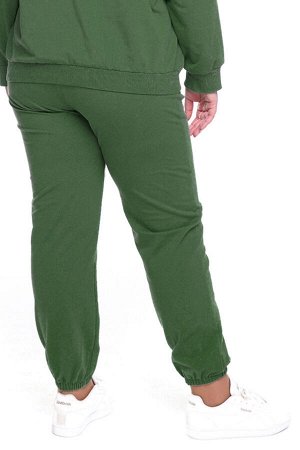 Брюки-8305 Модель брюк: Спортивные; Материал: Трикотаж;   Фасон: Брюки; Параметры модели: Рост 163 см, Размер 50
Брюки спортивные трикотажные зеленые (двухнитка)
Универсальные и невероятно комфортные 