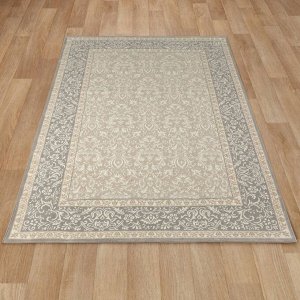 Ковер Ковер LASSI 1*1.5 дизайн Q727A BEIGE/GREY /  / 1.0x1.5 /  / Высота ворса 9 мм / Полиэстер и полипропилен / Основные цвета --- / Казахстан