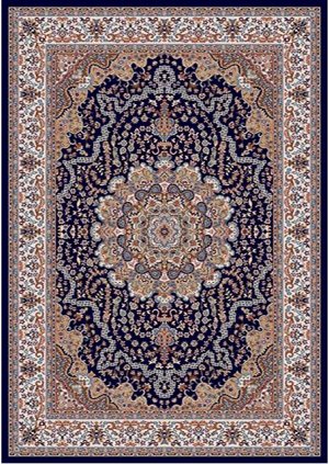 Ковер Ковер Shahreza размер 2.00*2.85 дизайн D202 Navy /  / 2.0x2.85 / Прямоугольный / Высота ворса 9 мм / Полипропилен - heat-set / Основные цвета NAVY / РОССИЯ