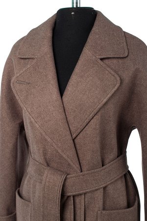 01-11063 Пальто женское демисезонное (пояс)