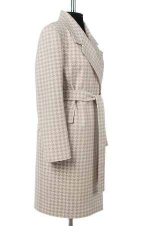 01-11059 Пальто женское демисезонное (пояс)