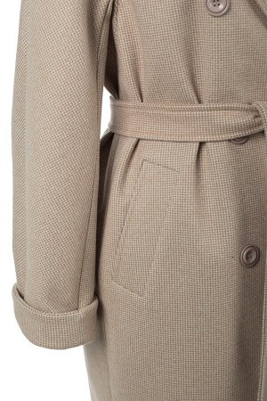 01-11056 Пальто женское демисезонное (пояс)