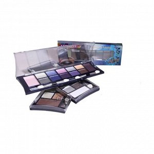 Набор теней Color Palette Eyeshadow 12 цветные Pearl&Matte, 02 коричнево-бежевая гамма, TF cosmetics