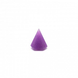 Спонж Blender TNL Силиконовый пирамида фиолетовый малый в пластиковой упаковке