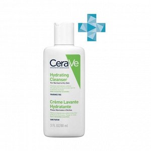 Крем-гель увлажняющий очищающий для нормальной и сухой кожи лица и тела, CeraVe, 88мл