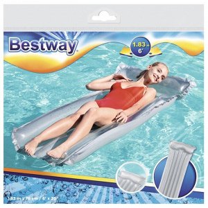 Матрас для плавания Bestway, надувной, 183x76 см, МИКС, 44013