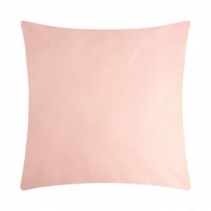 Наволочка Этель 70х70 см, цвет розовый, , 100% хлопок