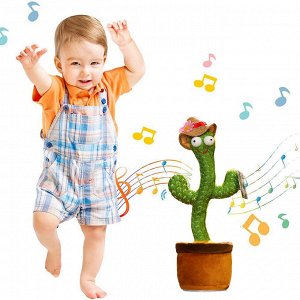 Музыкальный танцующий кактус Dancing Cactus