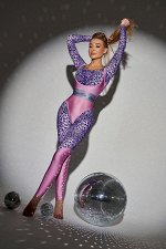 Комбинезон Bona Fide: Aerobica Jumpsuit  &quot;Lilac&quot;