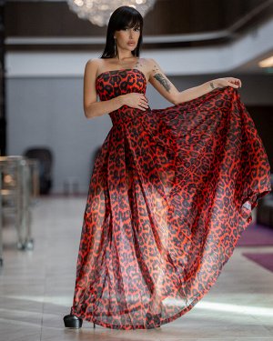 Юбка Bona Fide: Double Skirt Empress Leo "Red"