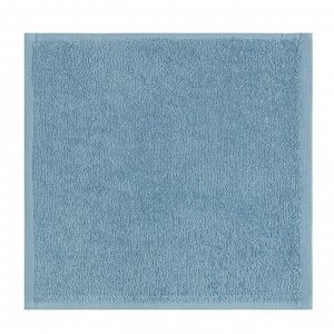 Набор махровых декоративных салфеток голубой, 2шт., 340 г/м2, 30х30 см